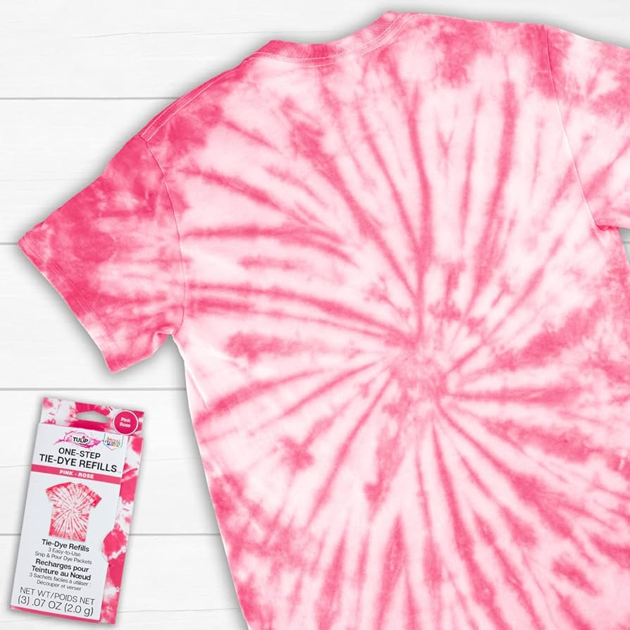 Tulip One-Step Tie-Dye Kit Dye Refill Packs, Pink : Amazon